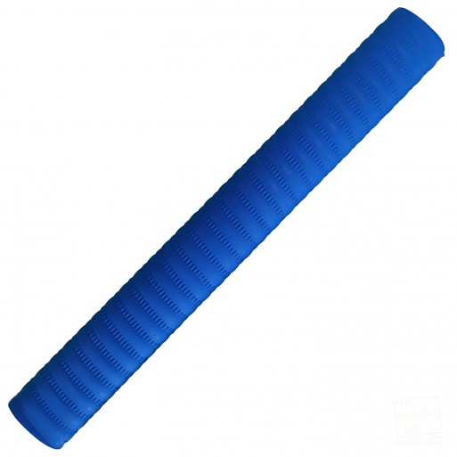 Mid Blue Spiral Coil Cricket Bat Grip