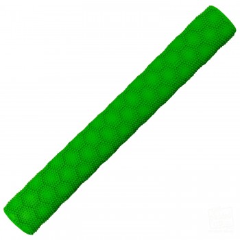 Neon Green Hex 3D Cricket Bat Grip