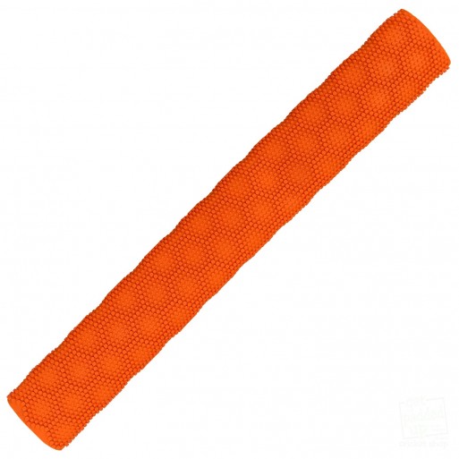 Orange Hex 3D Cricket Bat Grip