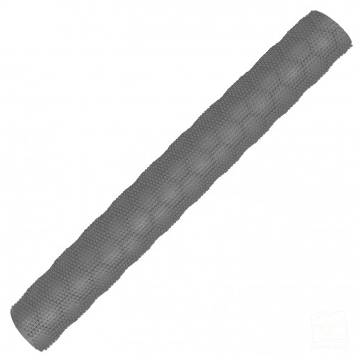 Silver Hex 3D Cricket Bat Grip